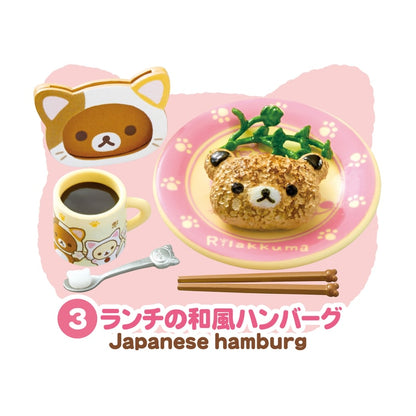 Re-ment Rilakkuma Relaxing Cat Cafe Blind Box Collection.