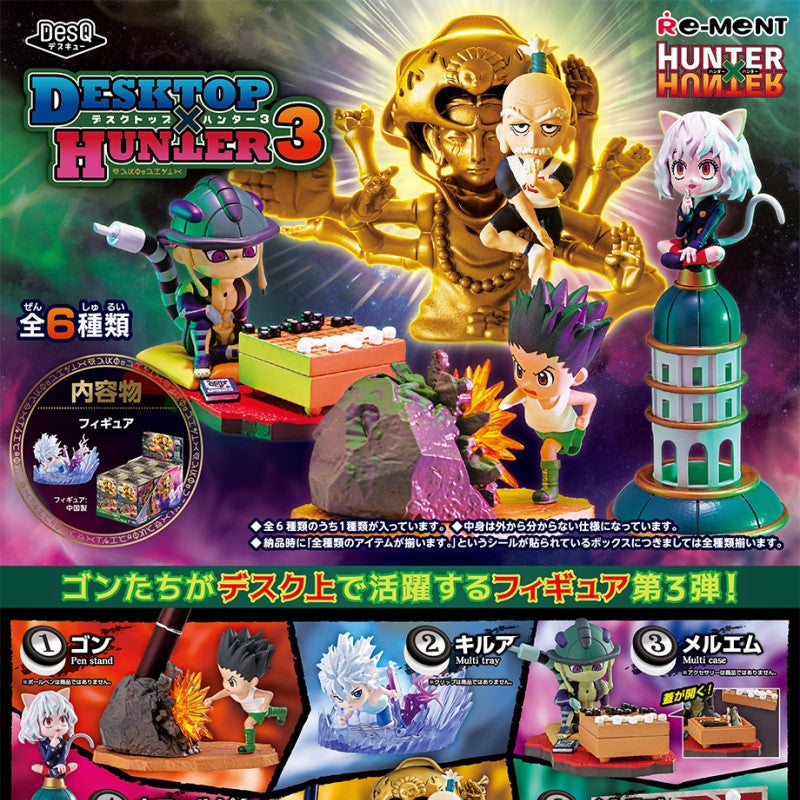 Re-Ment HUNTER X HUNTER DesQ Desktop Hunter 3 Toy Figurine Japan