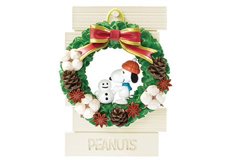 Re-Ment Snoopy Wreath Collection