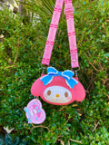 Sanrio Characters My Melody Head Silicone Mini Cross Bag