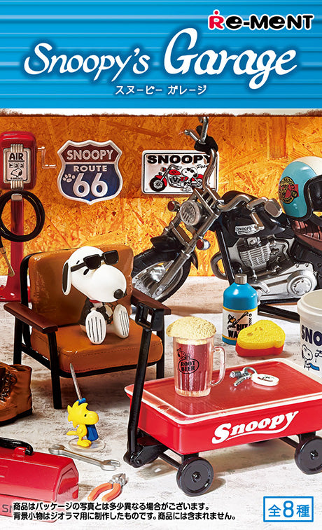 Re-Ment Snoopy's Garage Series