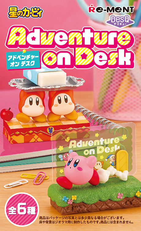 Re-Ment Kirby's Adventure on Desk