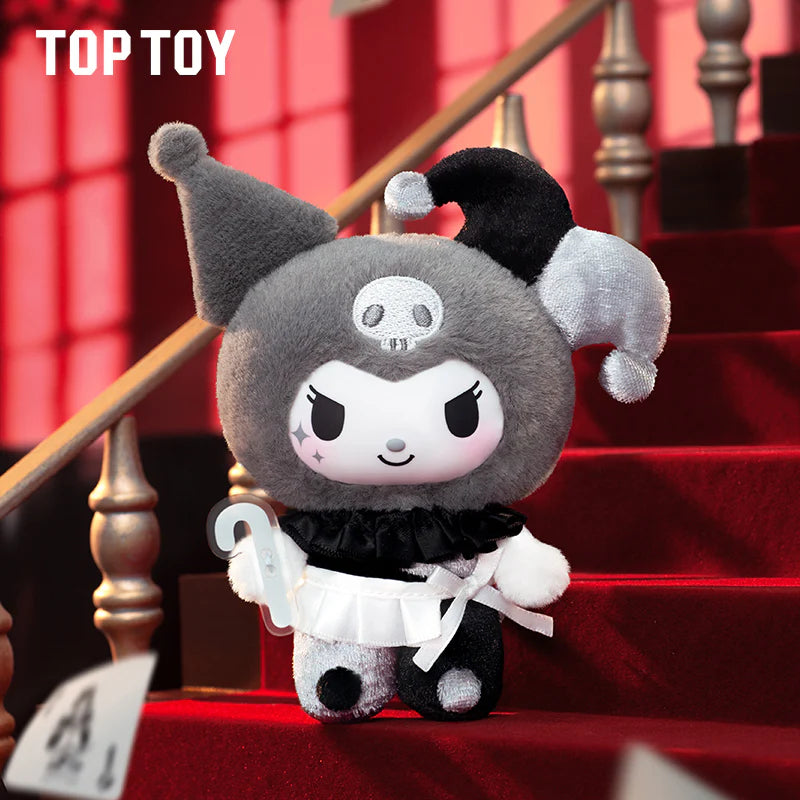 TOP TOY Sanrio Kuromi Poker Kingdom Series Plush Keychain Blind Box