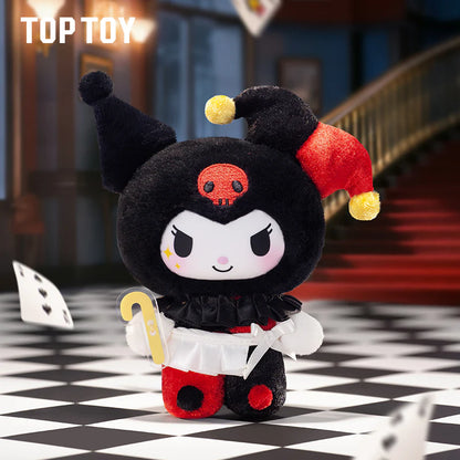 TOP TOY Sanrio Kuromi Poker Kingdom Series Plush Keychain Blind Box