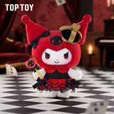 TOP TOY Sanrio Kuromi Poker Kingdom Series Plush Keychain Blind Box
