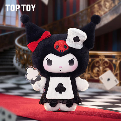 TOP TOY Sanrio Kuromi Poker Kingdom Series Plush Keychain Blind Box