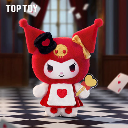 TOP TOY Sanrio Kuromi Poker Kingdom Series Plush Keychain Blind Box