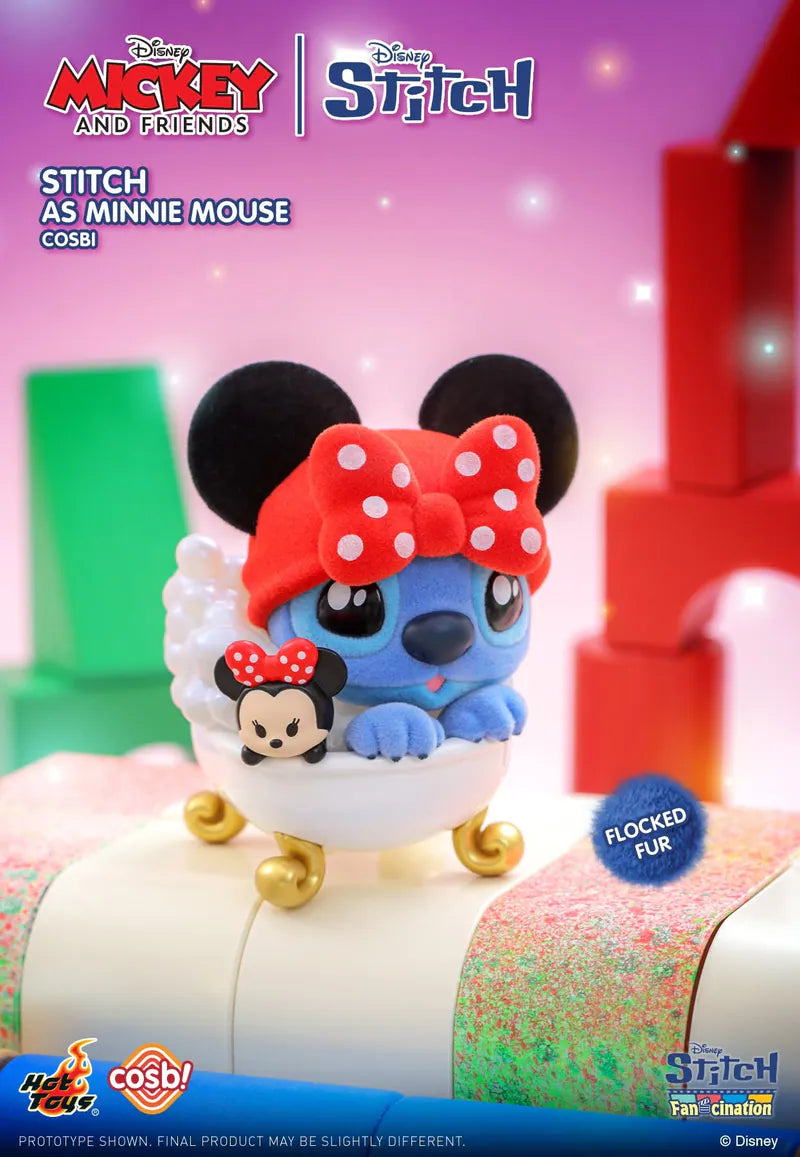 Hot Toys Stitch Mickey and Friends Figure Cosbi Collection Blind Box