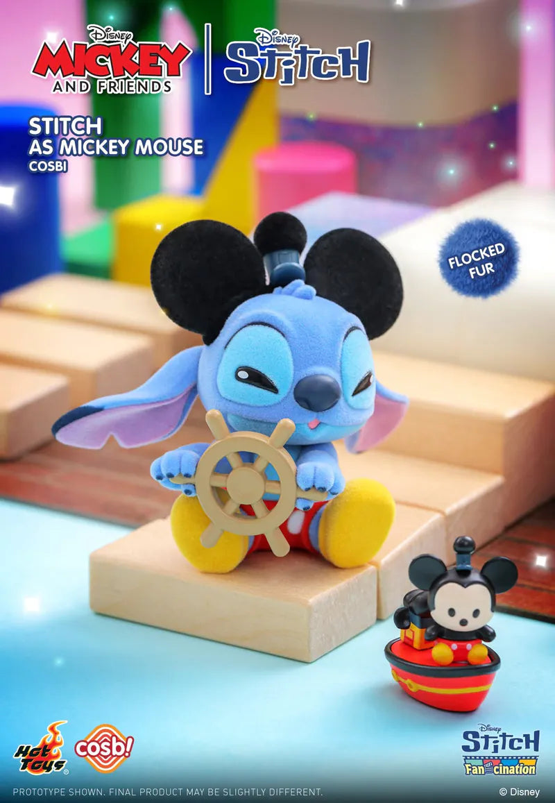 Hot Toys Stitch Mickey and Friends Figure Cosbi Collection Blind Box