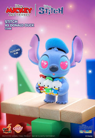 Hot Toys Stitch Mickey and Friends Figure Cosbi Collection Blind Hot Toys Stitch Mickey and Friends Figure Cosbi Collection Blind