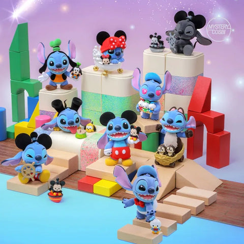 Hot Toys Stitch Mickey and Friends Figure Cosbi Collection Blind Hot Toys Stitch Mickey and Friends Figure Cosbi Collection Blind