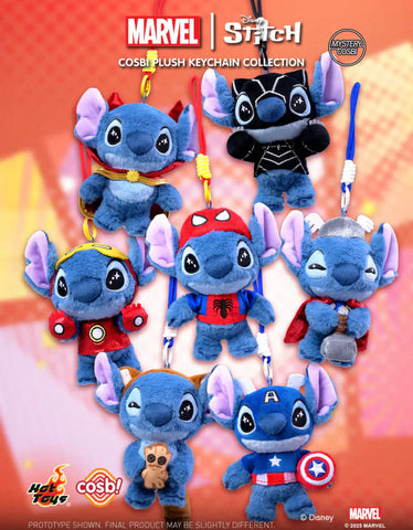 Hot Toys Marvel Stitch Cosbi Plush Pendant Blind Box