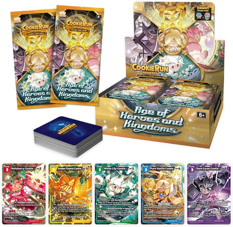 CookieRun: Braverse Age of Heroes and Kingdoms Booster Pack TCG NEKO STOP CookieRun: Braverse Age of Heroes and Kingdoms Booster Pack TCG NEKO STOP