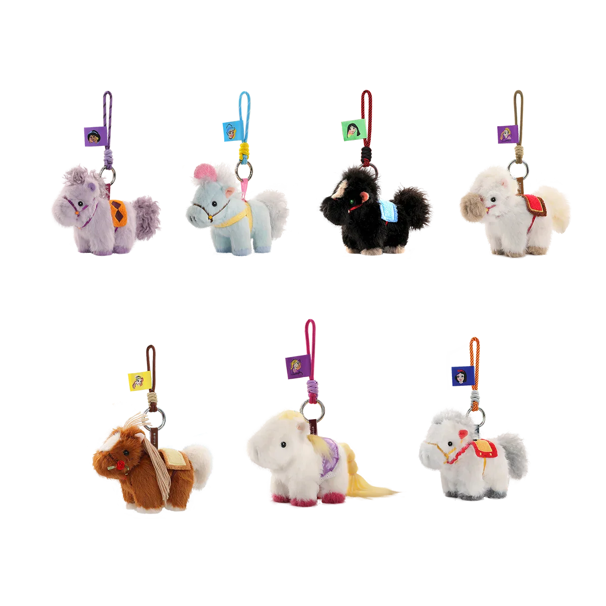 52TOYS Disney Princess Pony Pals Mystery Plush Keychain
