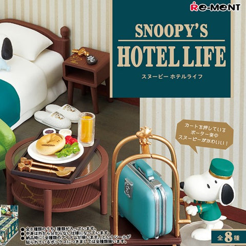 Re-Ment Snoopy's Hotel Life Serise