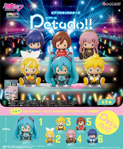 Re-Ment Hatsune Miku Petadoll Piapro Characters Series