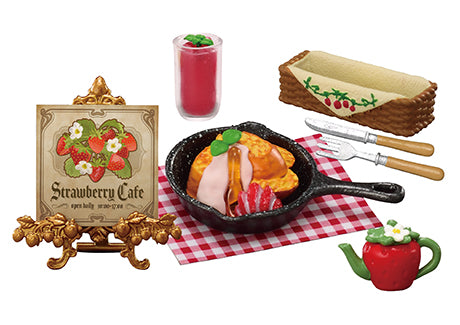 Re-Ment The Country Strawberry Cafe Miniature Furniture Series