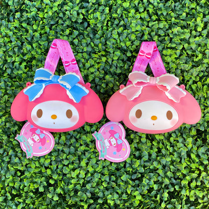 Sanrio Characters My Melody Head Silicone Mini Cross Bag