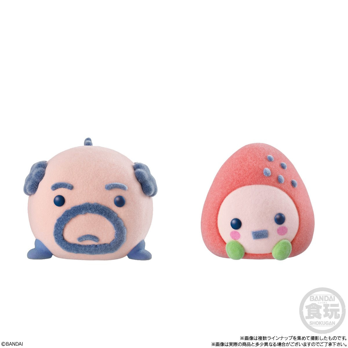 Tamagotchi Otomodachi Doll Flocked Mini-Figure