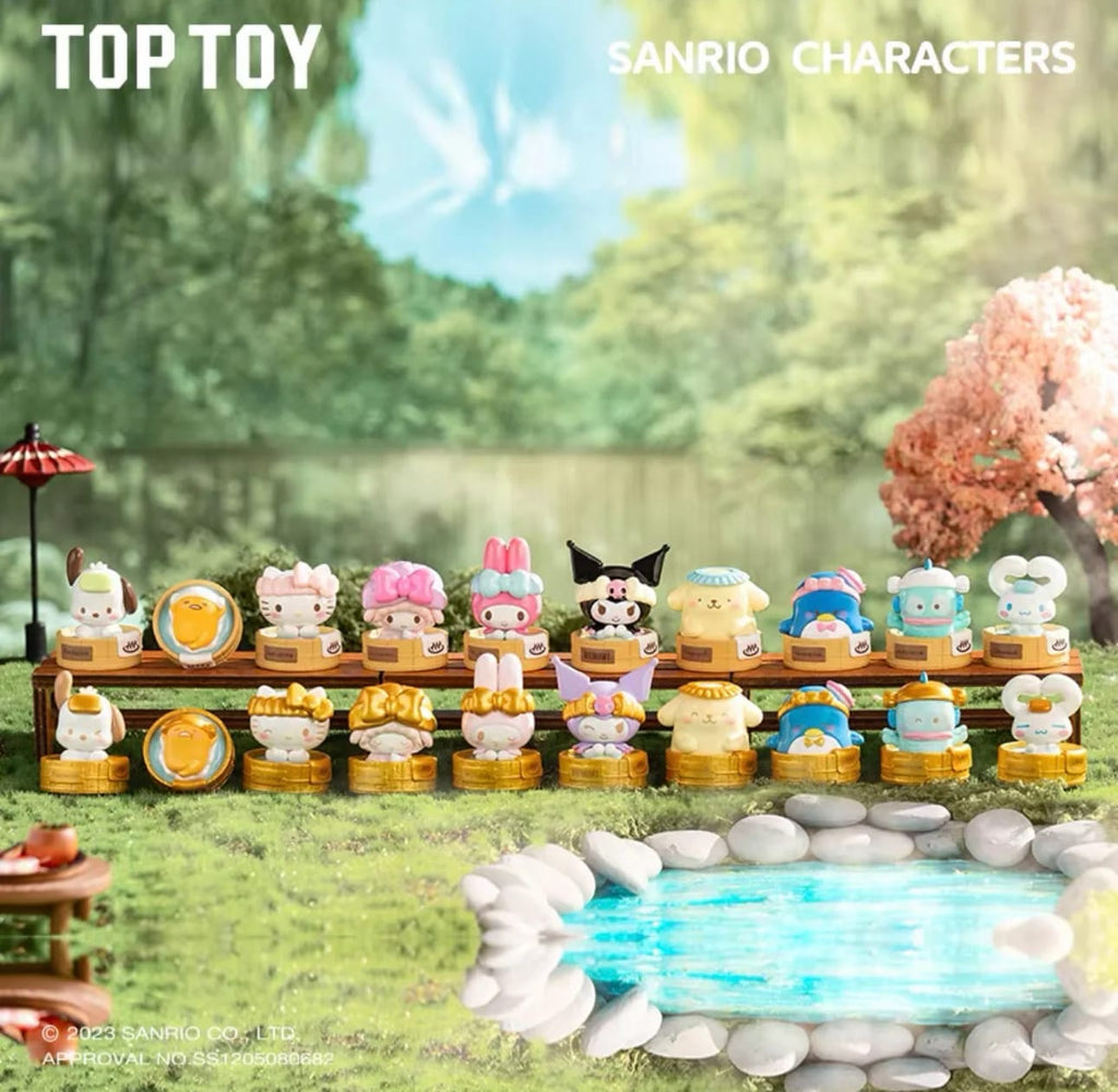 TOP TOY Sanrio Characters Hot Spring Series