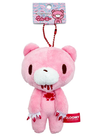 Gloomy Bear Blood Bear Plush Keychain (Ball Chain)