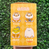 Alexander The Fat Tiger Expression Series Plush Keychain