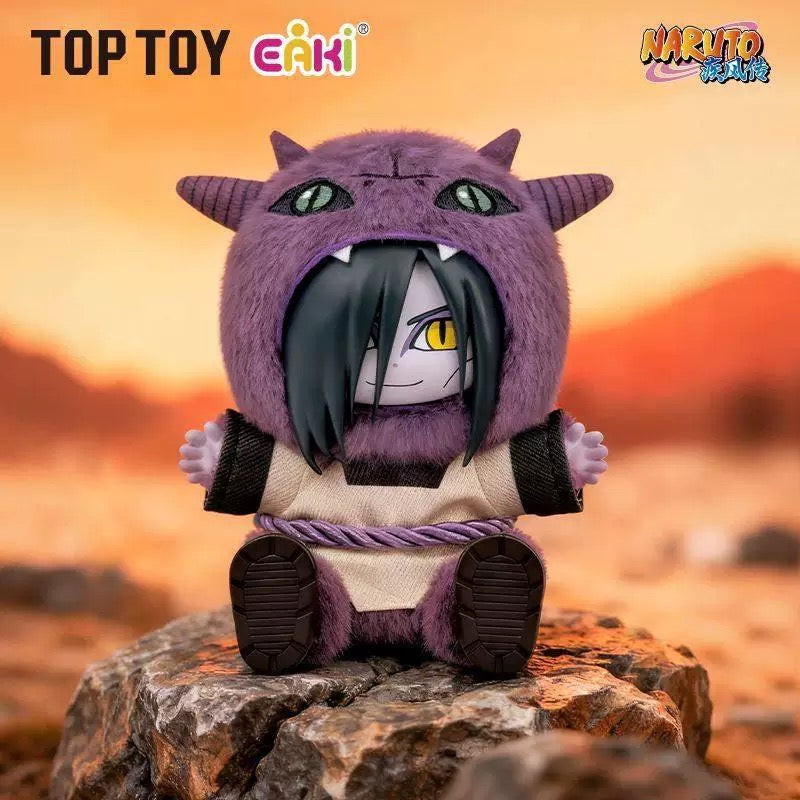 TopToy Naruto Shippuden Cute Beast Party Series Plush Keychain Blind Box
