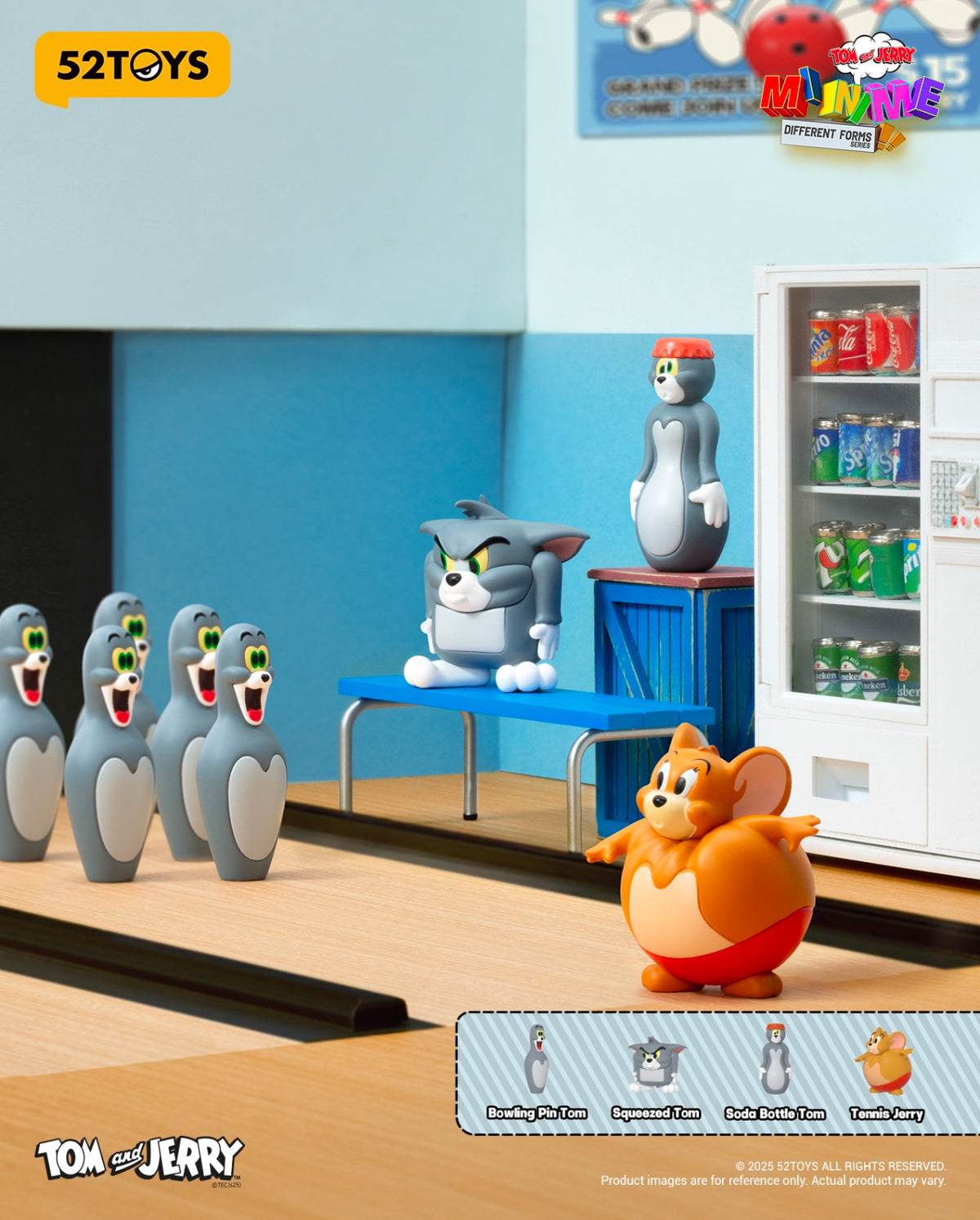 52TOYS Tom and Jerry MINIME Different Forms Series