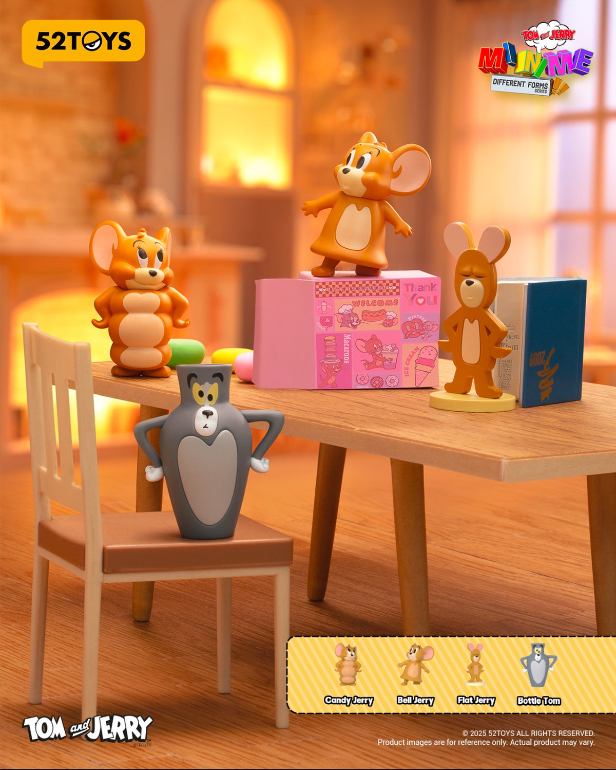 52TOYS Tom and Jerry MINIME Different Forms Series
