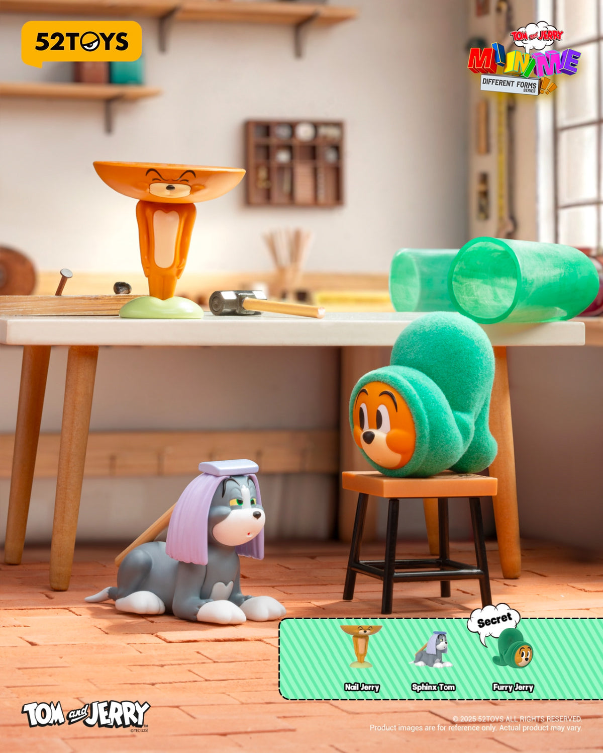 52TOYS Tom and Jerry MINIME Different Forms Series