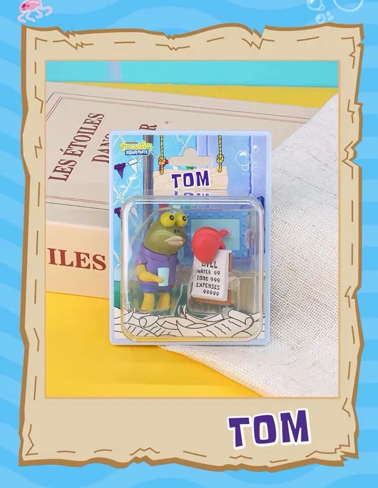  X11 SpongeBob Characters Friend Forever Magnet Blind Box Collection.