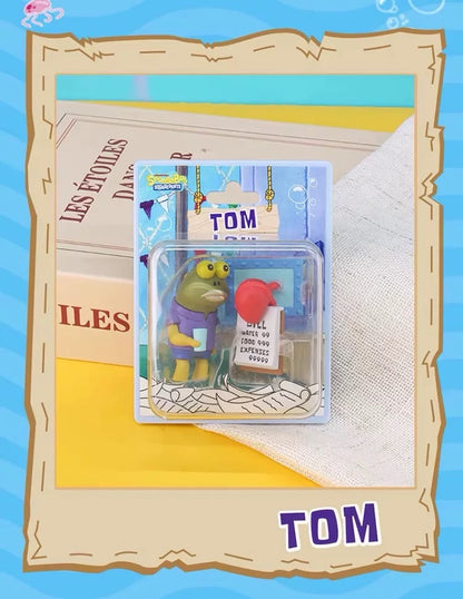  X11 SpongeBob Characters Friend Forever Magnet Blind Box Collection.