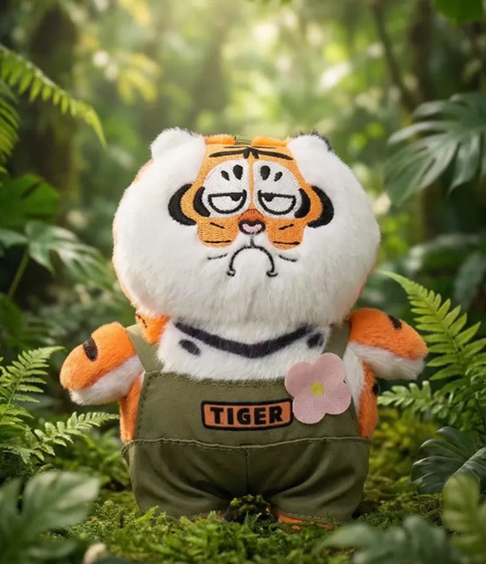 Funism Alexander the Fat Tiger Tropical Vacation Plush Pendant Series