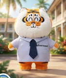 Funism Alexander the Fat Tiger Tropical Vacation Plush Pendant Series