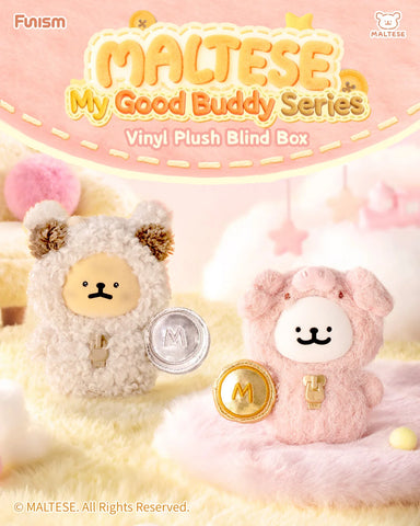 FUNISM Maltese My Good Buddy Series Vinyl Plush