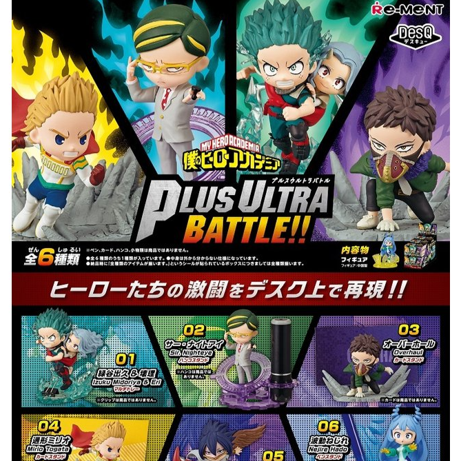 Re-Ment My Hero Academia DesQ Plus Ultra Battle – NEKO STOP Re-Ment My Hero Academia DesQ Plus Ultra Battle – NEKO STOP