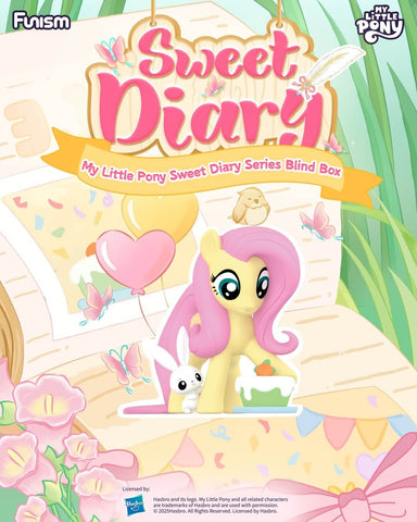 FUNISM My Little Pony Sweet Diary Series Blind Box Collection.