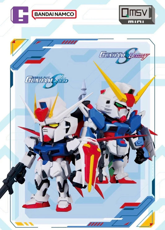 QMSV Mini Gundam Strike & Destiny