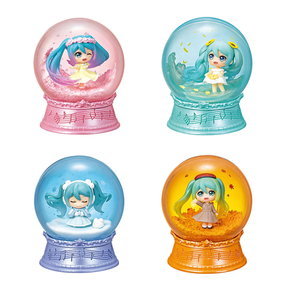 Re-Ment Hatsune Miku Scenery Dome Story of the Seasons Series