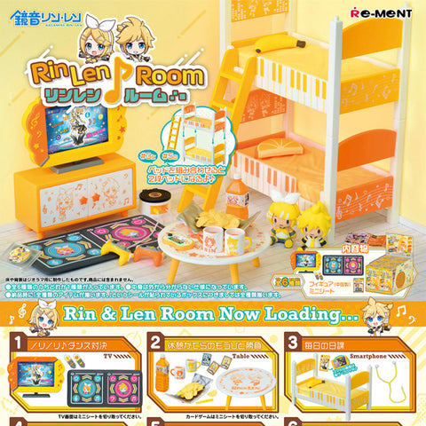 Re-Ment Hatsune Miku RinLen Room Series