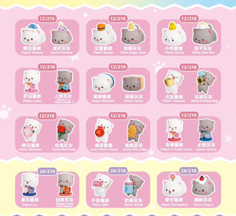 Dodowo Peach And Goma's Sweet Mini Universe Blind Bag