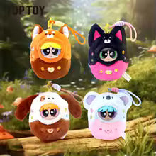 HUGKIS Powepuff Girls Plush Keychain Series