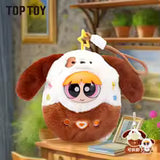 HUGKIS Powepuff Girls Plush Keychain Series