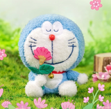 LDCX Lab Doraemon Doll Flower Blessing Plush Blind Box Series