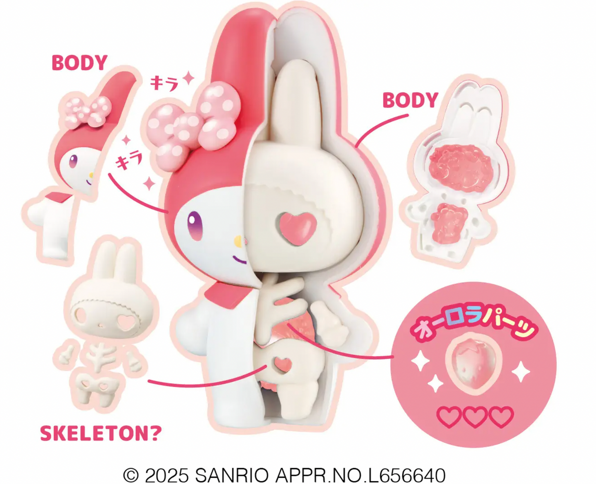 Kaitai Puzzle Fantasy Sanrio Characters My Melody Kuromi series blind box collection