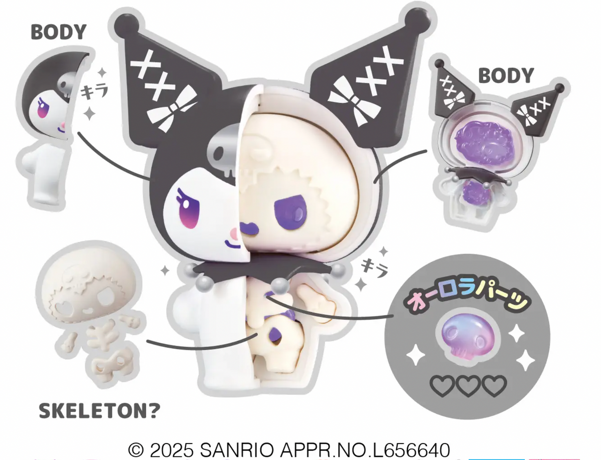 Kaitai Puzzle Fantasy Sanrio Characters My Melody Kuromi series blind box collection