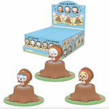 Chiikawa Forest Fashion Show Mini Stamp Figure 4 inside a box but only 3 designs