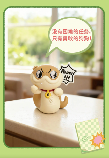 Sharkitty Snake Spot A Little Moody Mini Blind Box by Yogin