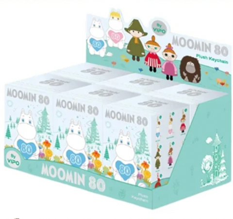 VIPO Vipo Moomin 80 Plush Keychain Collection Old Show folklore