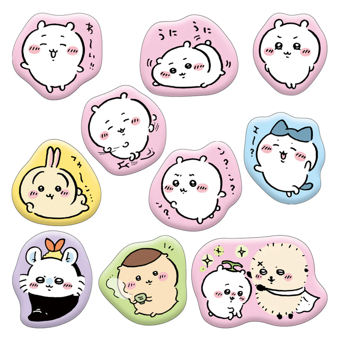 Ensky Chiikawa Marshmallow-style Stickers